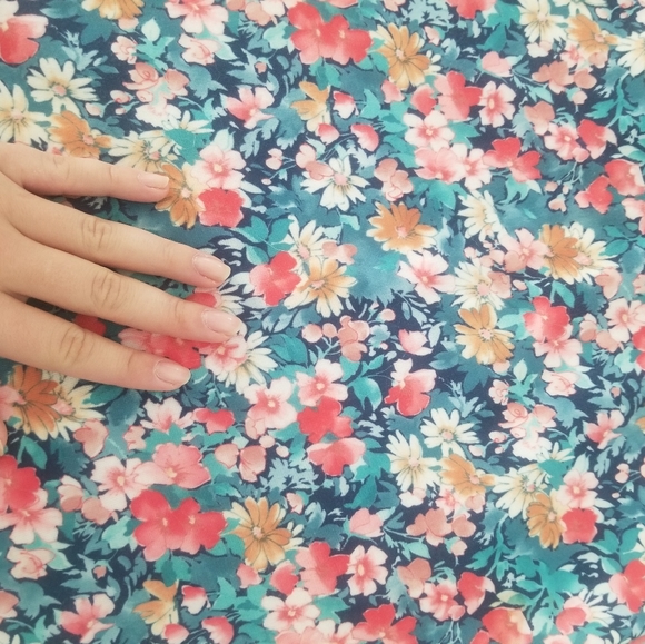 Floral Fitted Skirt - Picture 2 of 3